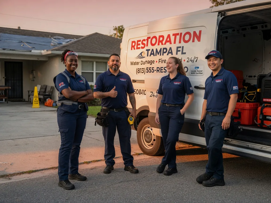 Water Damage Restoration company in Manchester, IL
