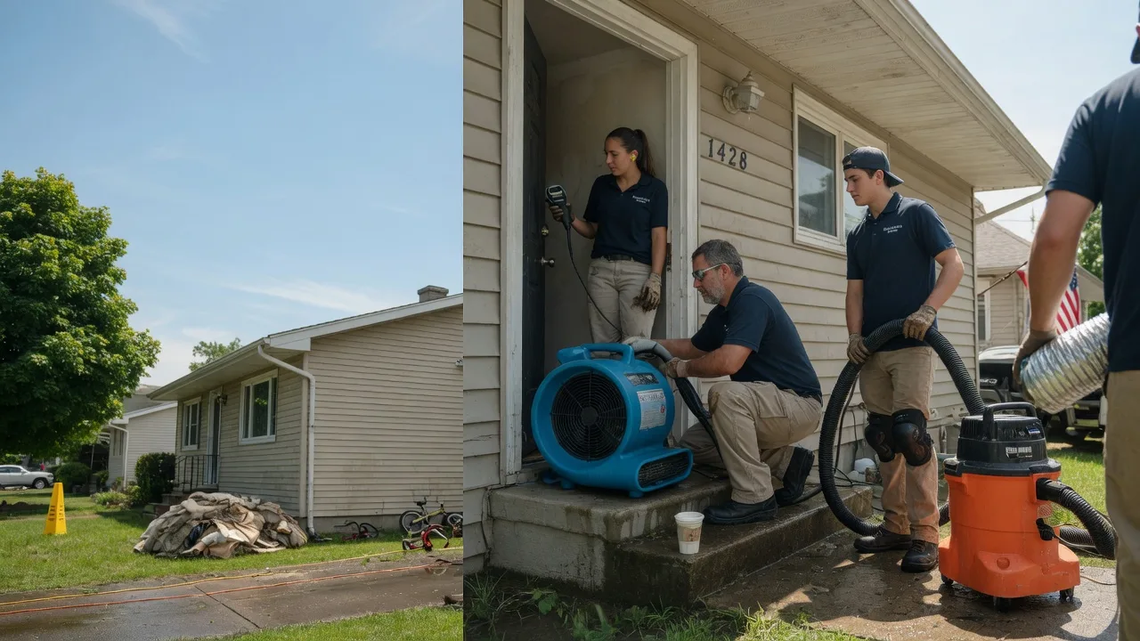 Water Damage Restoration in Manchester, IL near me